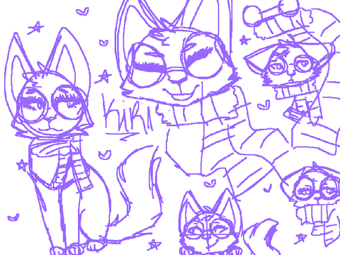 Kiri Doodle Sheet