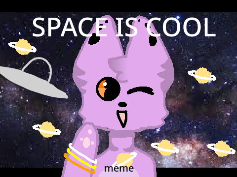 Space is Cool- meme