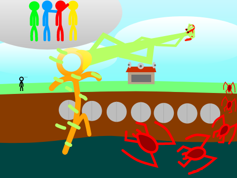 TSOC vs The Dark Lord art (The Showdown)