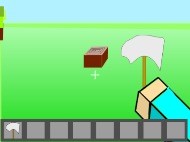 minecraft(3D)　（マイクラ 向き変えれる人おねがい）