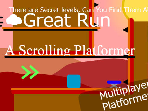 ☁ Great Run: A Mobile scrolling Platformer