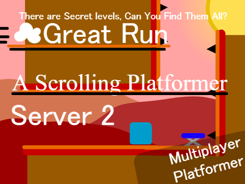 ☁ Great Run: A Mobile scrolling Platformer Server:2