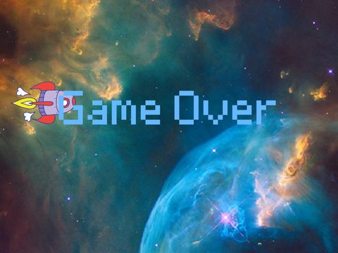 The spaceship is facing a problem ?