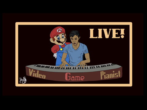Video Game Pianist ART