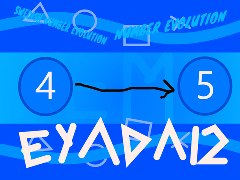 Swedish Number Evolution ( 4 to 5 )