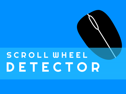 Scroll wheel Detector