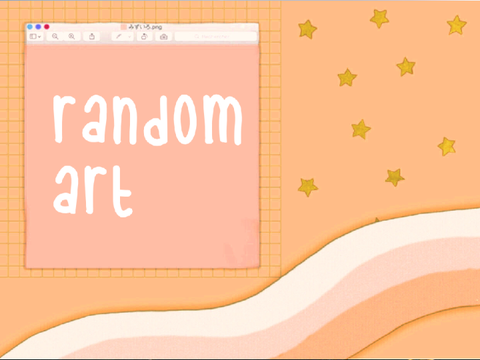  ✎| random art