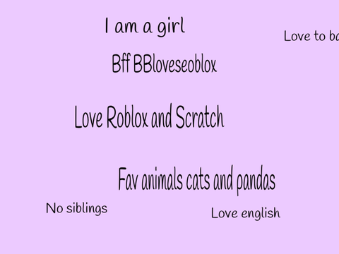 About me!
