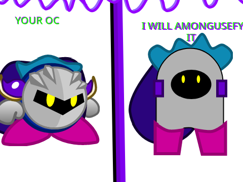 ok, i will make a among us version of your OC remix remix-2