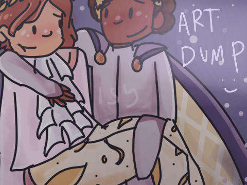 a lot of art dump
