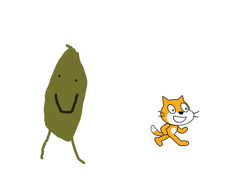 Scratch Cat Meets churro guy