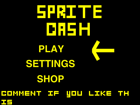 Sprite Dash (WIP)