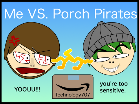 Me VS. Porch Pirates