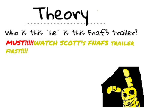 Fnaf 3 Theory