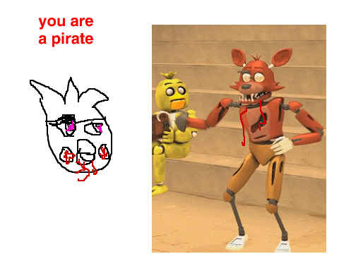 FOXY DANCING TO YOU ARE A PIRATE Blood And Better Edtion!!!