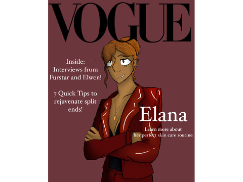 More Vogue Cover Art - Elana