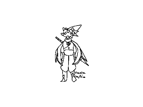 raccoon dance gif (art dump)