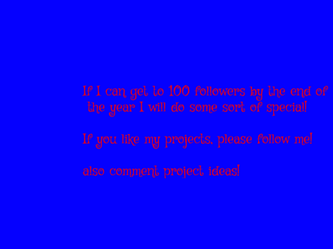 Can I get to 100 followers?