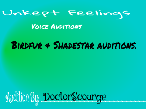 Unkept Feelings Shadestar & Birdfur