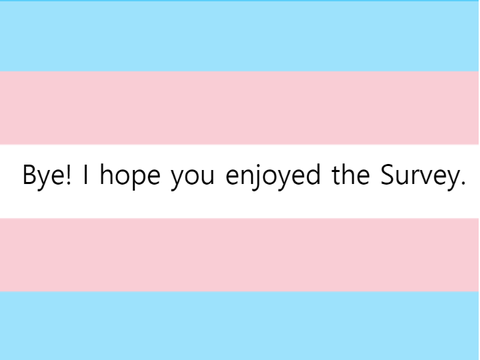 Transgender Survey remix