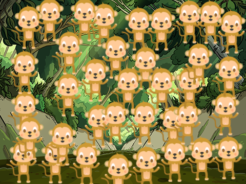 pattern monkey