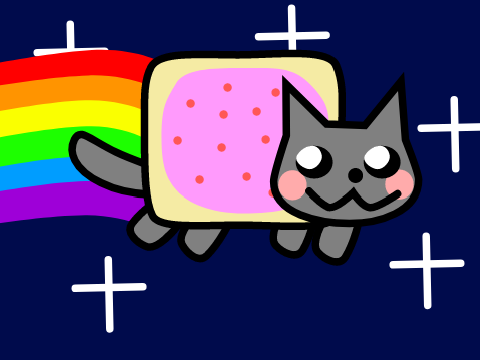 Nyan Cat But better (☞ﾟヮﾟ)☞   ☜(ﾟヮﾟ☜)