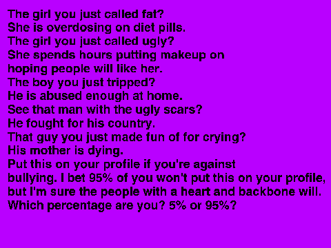 STOP BULLYING!!!!!!!!!!!! REMIX!!!!!! SPREAD THE WORD!!!!!!! remix