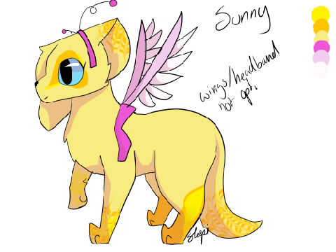Sunny ref/Drawing process