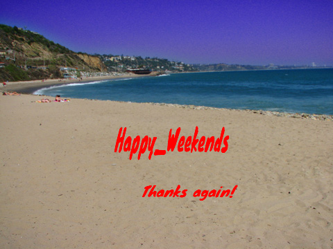 Thanks Guys & Gals!