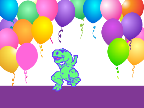 dancing dino 