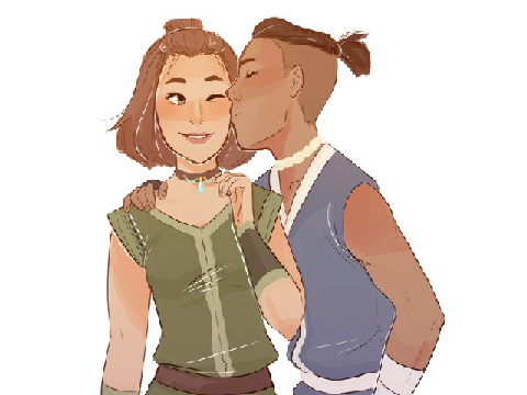 Suki and Sokka Prom