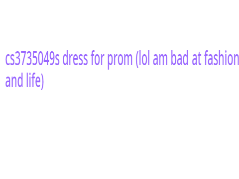 my idea for the scratch prom