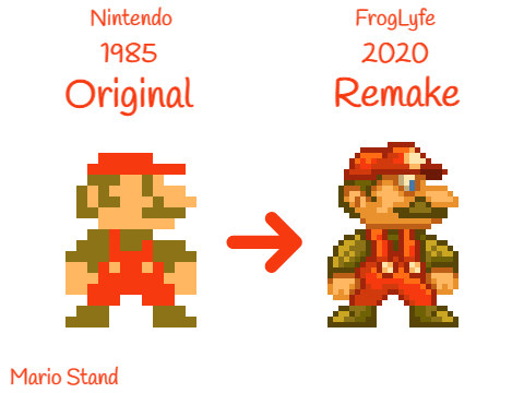 Mario but weird