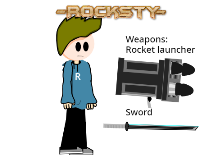 Rocksty OC for my new acc