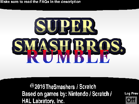 ☁Super Smash Bros. Rumble!