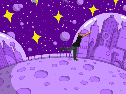 what if you could fly to the moon...