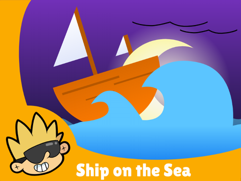 Ship On The Sea - Day/Night Cycle