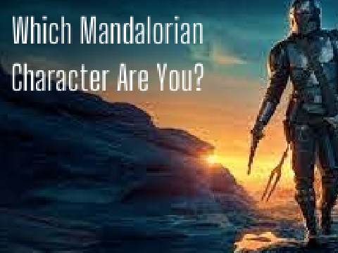 Which Mandalorian Character are you?