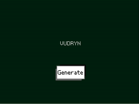 Troll Name Generator But Only For K's