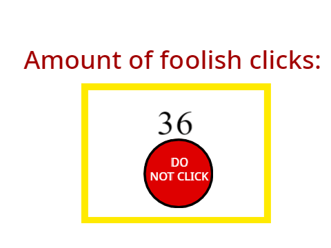 DON'T CLICK THE BUTTON But Worse