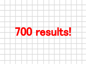 700 follower results =D