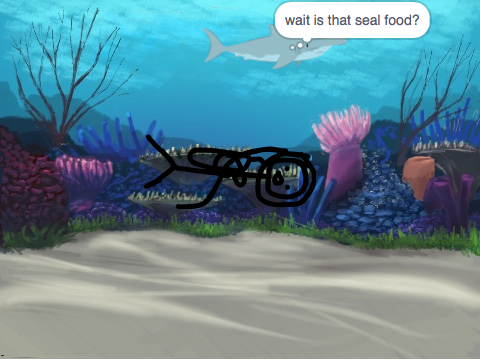 don't get eaten (2 player game) (ask me how to play)