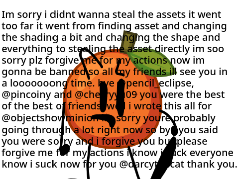 sorry @objectshowminion
