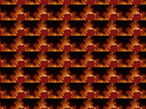 ELMO IS CLONING HIMSELF