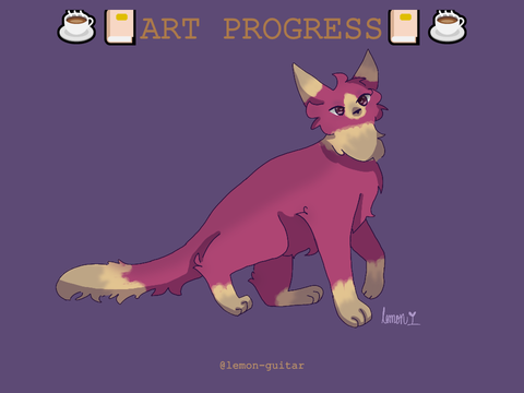 ⚜ My Cat Drawing Process ⚜