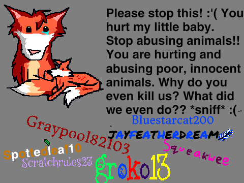 Sign if You're Against Animal Cruelty! remix
