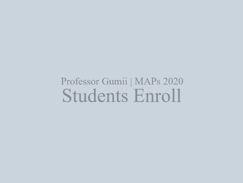 Enrollment | MAPs 2020