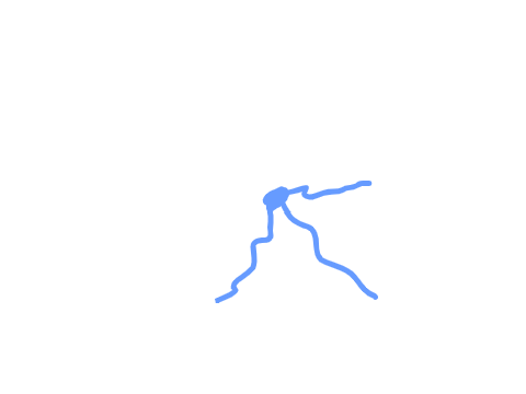Pen tool alien.