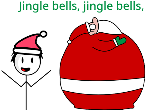 Me singing jingle bells