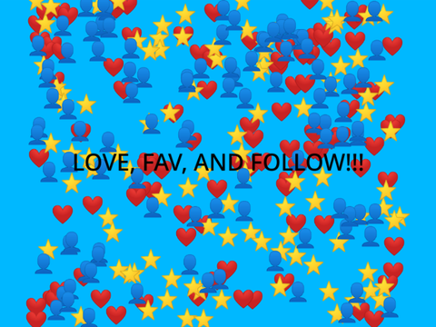 Love, Fave, and Follow Design Idea